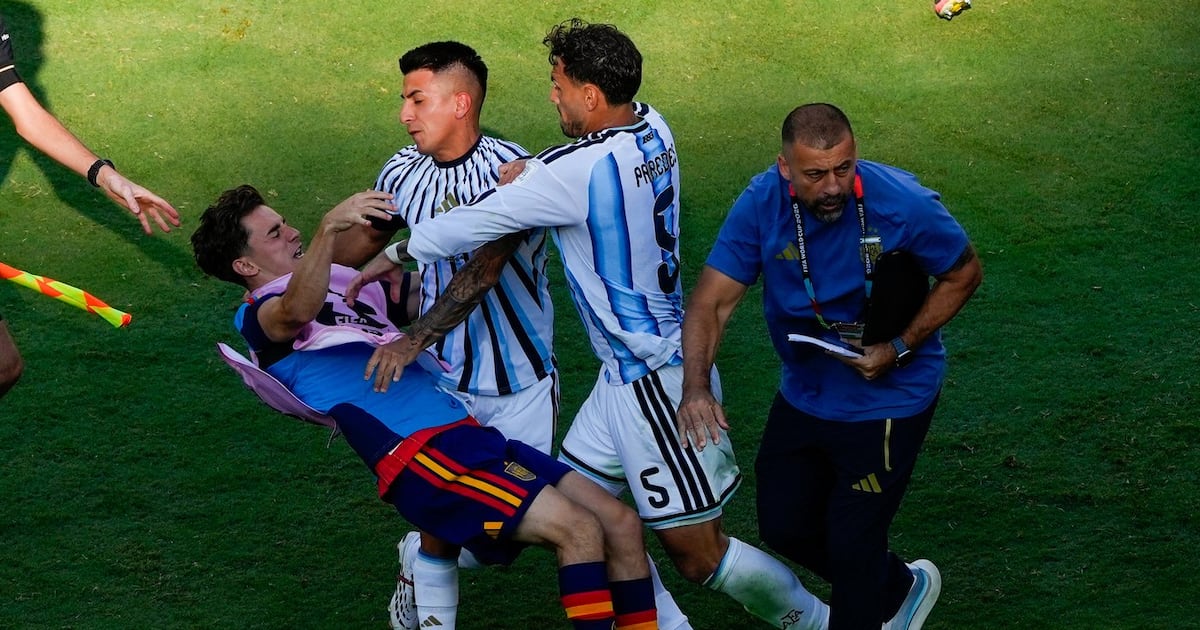 Photo: TSN The On-Field Altercation