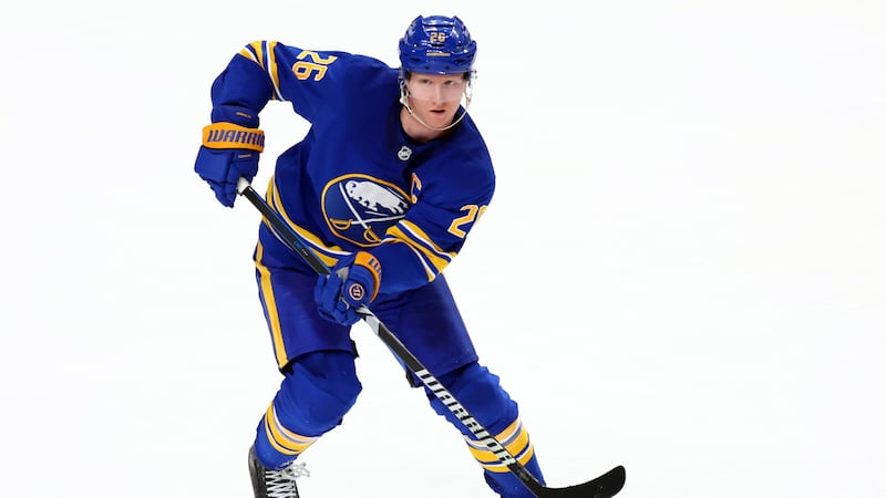 Sabres’ Dahlin exits game with upper-body injury