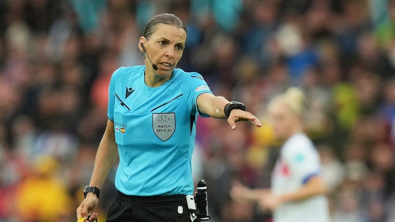 History-making World Cup soccer referee Frappart joins staff of UEFA