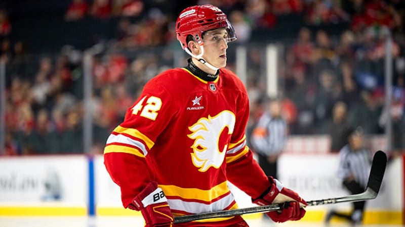 Flames’ F Honzek out week-to-week with lower-body injury