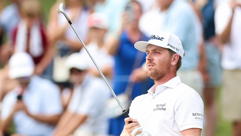 Gerard, Hovland share 36-hole lead at Tour Championship