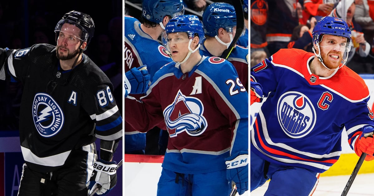 McDavid, MacKinnon, Kucherov named finalists for Hart Memorial Trophy
