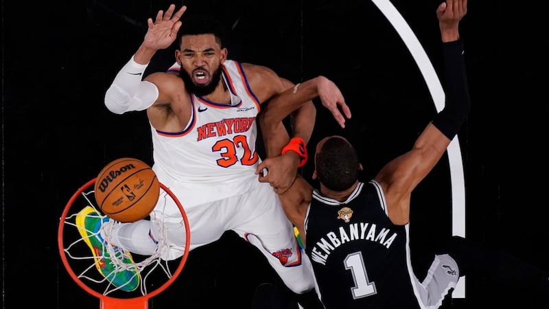Towns more than held his own against Wembanyama as Knicks look for more in Game 2 of finals