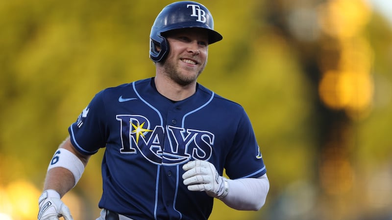 Walls homers from both sides of the plate as Rays beat A’s