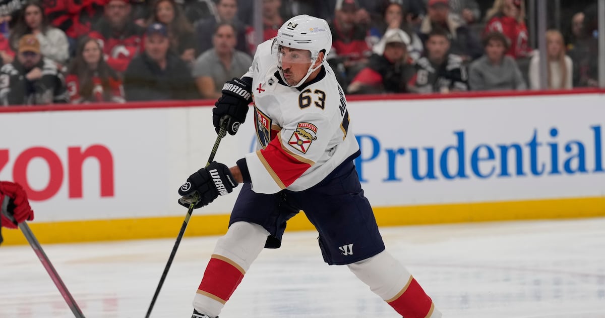 Florida Panthers’ forward Brad Marchand has been fined $5,000, the maximum allowable amount under the CBA for unsportsmanlike conduct during Saturday’s game against the Buffalo Sabres.