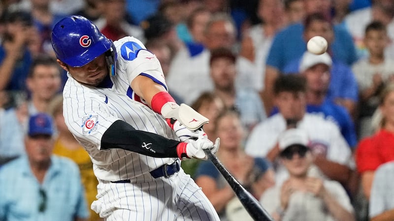 Suzuki hits game-ending single off Miller as Cubs beat Padres