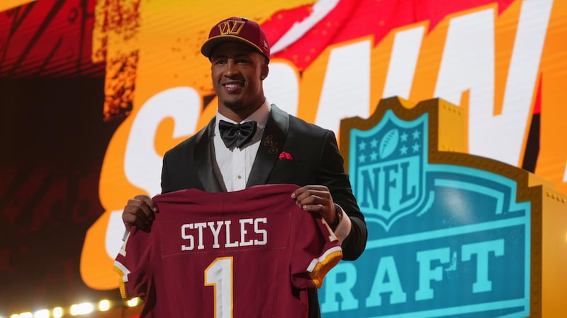 Commanders select Ohio State LB Styles with 7th pick in NFL draft