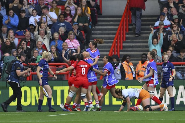 Canada routs Australia in Women’s Rugby World Cup quarterfinal, New Zealand up next
