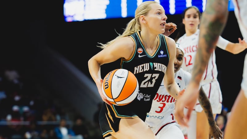 Johannes scores 25, Stewart adds 23 as Liberty beat Mystics in OT