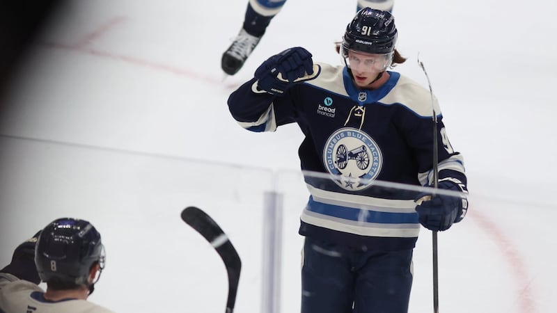 Johnson scores in OT as Blue Jackets beat Rangers behind Greaves’ shutout