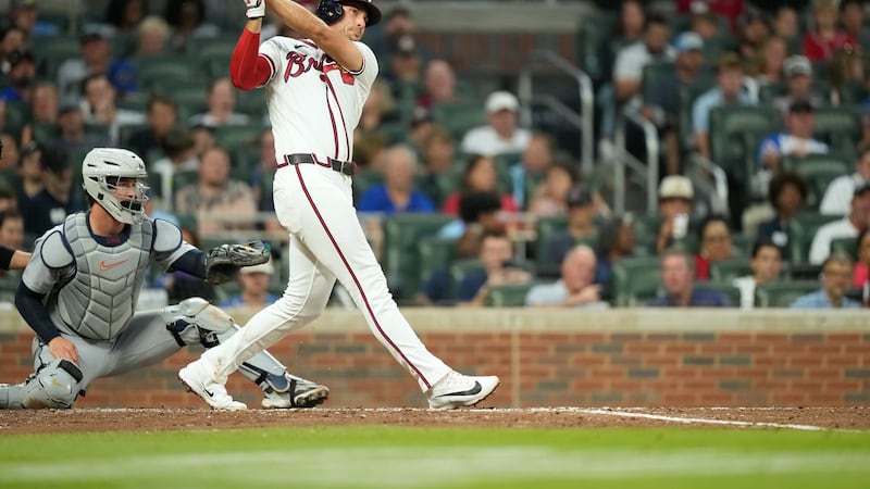 Olson’s two-run homer in ninth gives Braves win over Tigers