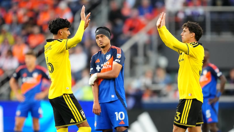 Tapia, Habroune score goals, Schulte has eight saves for Crew in win over Cincinnati