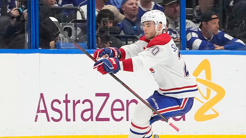 Slafkovsky the hat-trick hero as Canadiens take Game 1 in Tampa: ‘Won us the game’