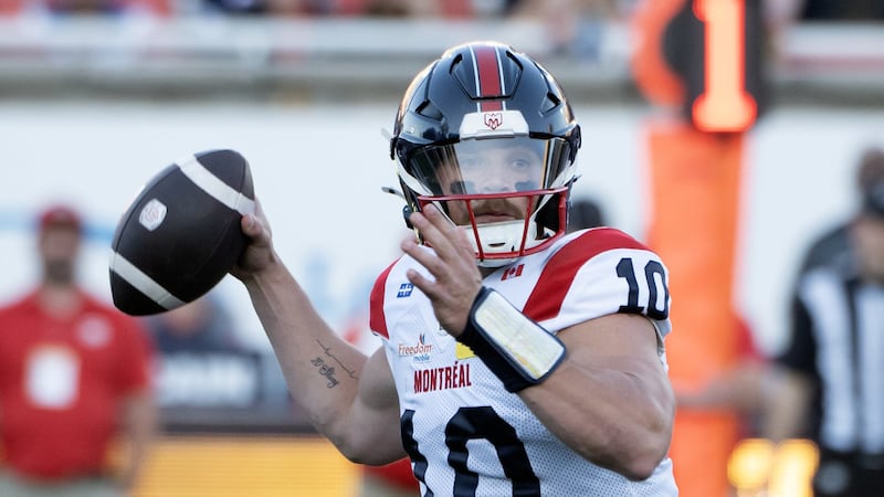 ‘We gotta stay healthy’: Alouettes QB Alexander on a mission in 2026