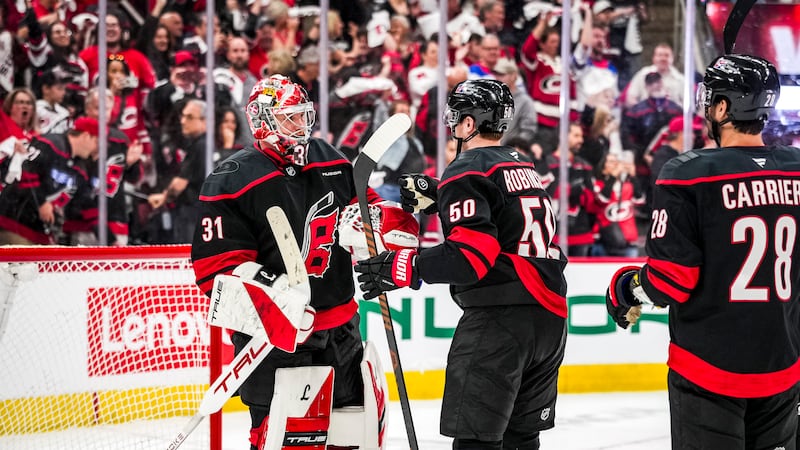 Andersen shuts out Senators in Game 1 as Hurricanes take early series lead