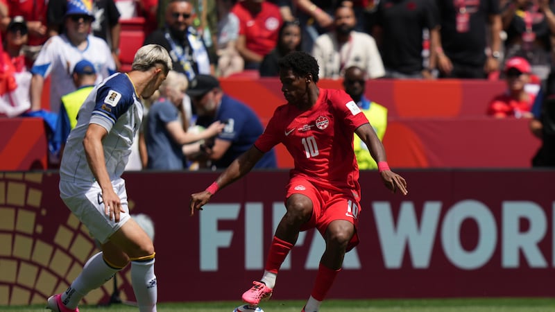 Canada surrenders first goal in FIFA World Cup opener against Bosnia & Herzegovina