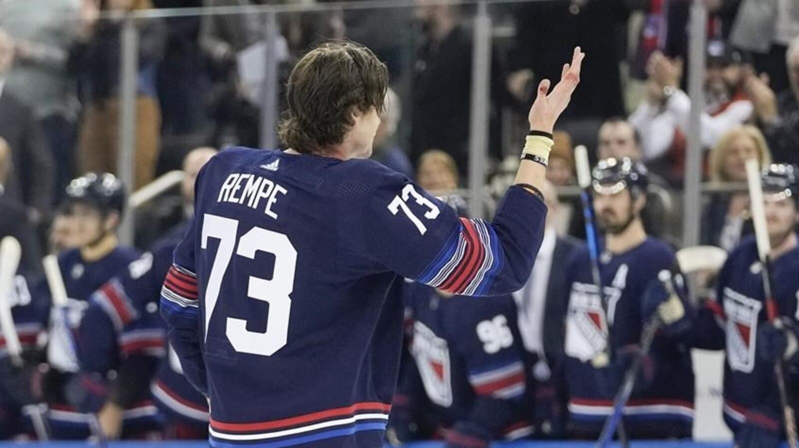 New York Rangers rookie Matt Rempe gaining stardom, but working to ...