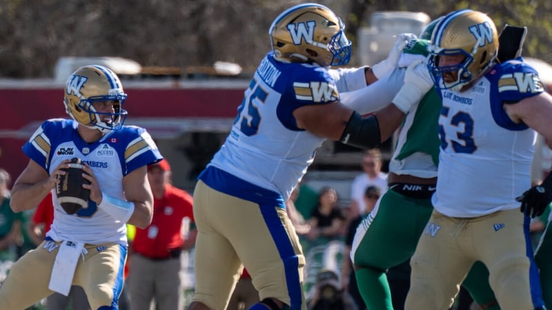 Blue Bombers’ All-CFL tackle Broxton out for Week 9 clash vs. Lions