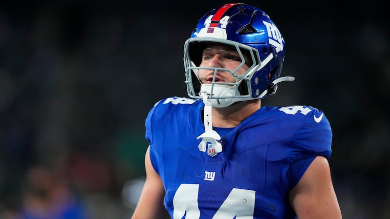 Giants RB Skattebo says he’ll be ready to play by Week 1