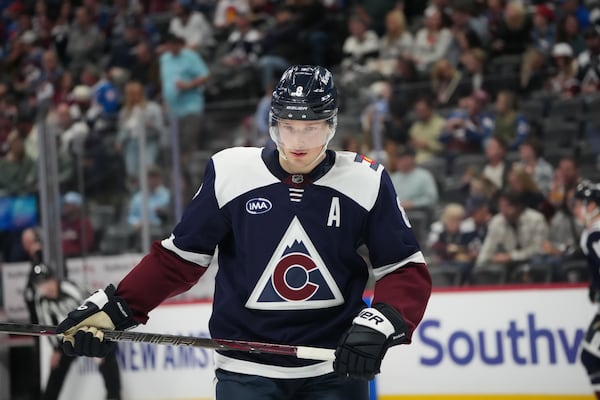 Avs star Makar out for Game 1 of WCF vs. Golden Knights