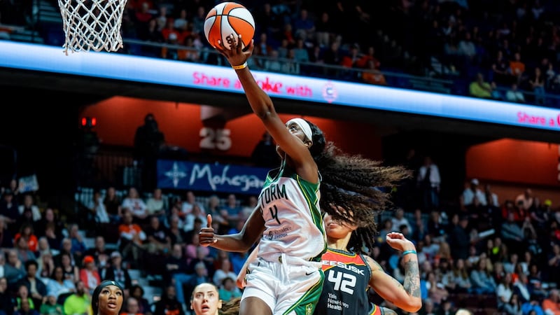 Brown hits five 3-pointers as Storm beat Sun