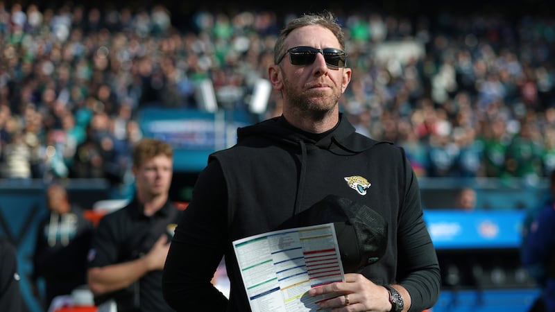 Jags coach Coen says costly delay-of-game penalties vs. Eagles were ‘directly on me’