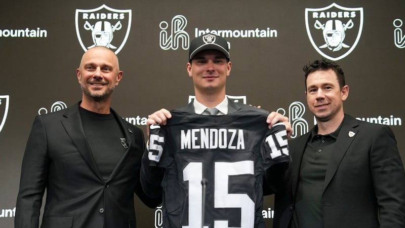 Raiders rookie Mendoza impresses coaches, teammates