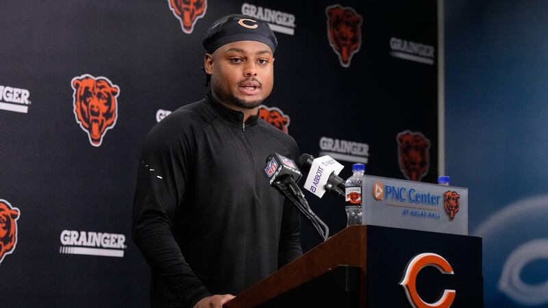 Safety Bryant leaves Bears practice with injury as running back Monangai returns
