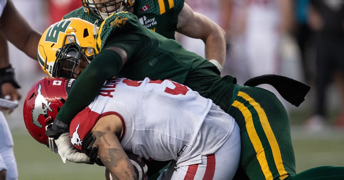Arkell Smith Edmonton Elks look to beat provincial rivals one last time before ...