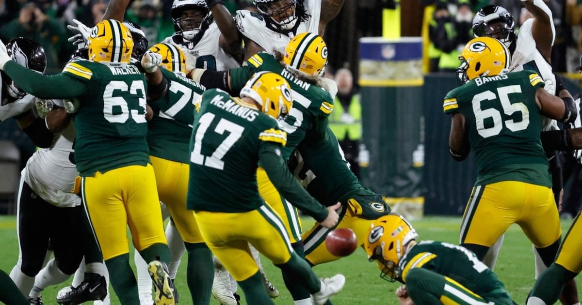 Green Bay Packers kicker Brandon McManus doubtful for New York Giants game with quad injury