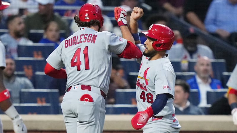 Burleson homers, drives in three as Cardinals blank Mets for fifth straight win