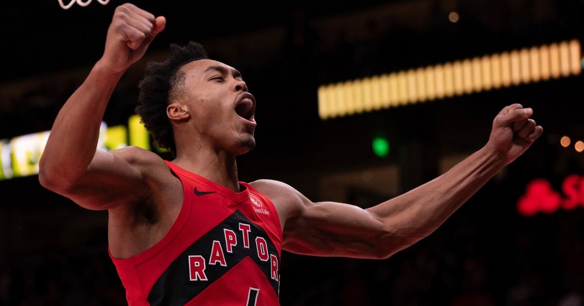Toronto Raptors’ Scottie Barnes claims NBA’s monthly defensive honour