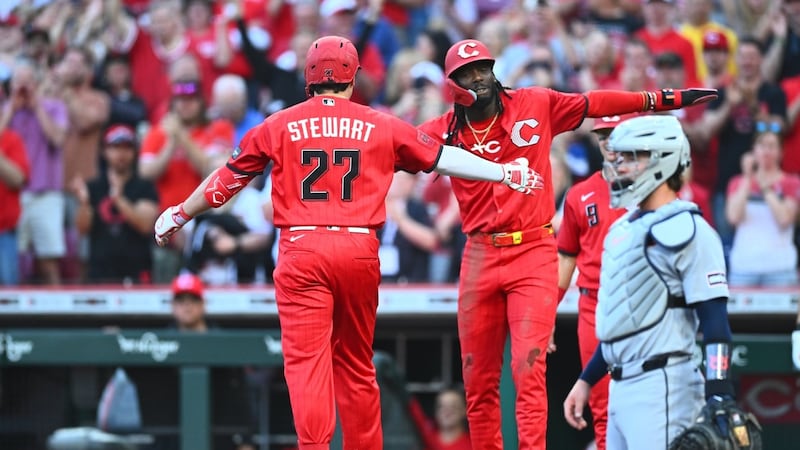 Stewart’s 3-run HR, 5 RBIs, help Reds beat Tigers