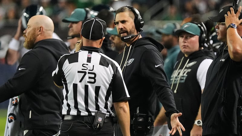 Eagles’ Sirianni regrets reaction to hit on QB Hurts: ‘Shouldn’t have let my emotions get the best of me’