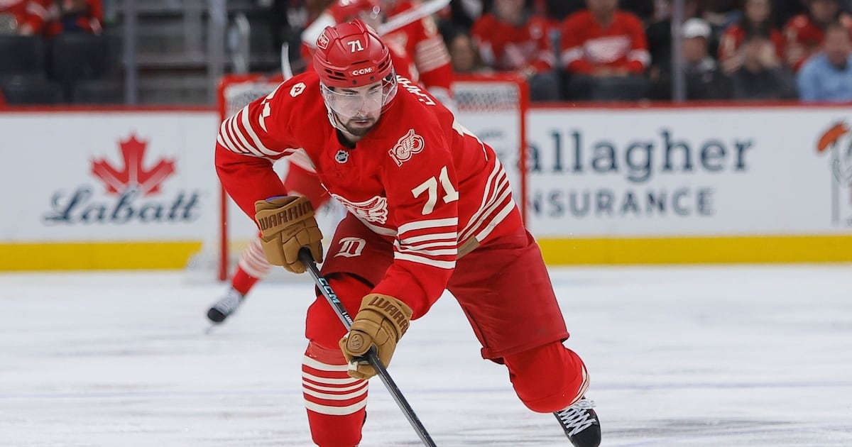 Larkin’s agent says goal is to work with Red Wings on trade request