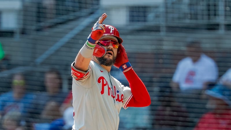Breakthrough seven-run 8th inning lifts Phillies’ mood after avoiding series sweep against Braves