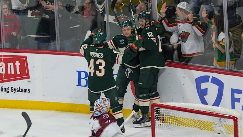 Kaprizov gets Wild going with three points in win against Avalanche to cut series deficit to 2-1