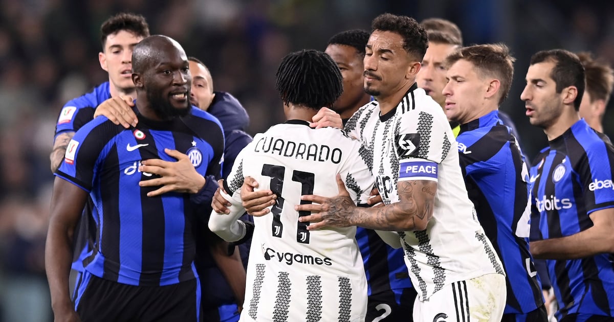 Inter Milan, Juventus Cup semi ends in scuffle after draw