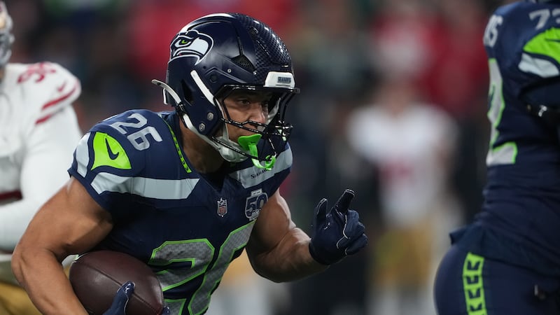 Seahawks’ RB Charbonnet still on PUP list, out first four games