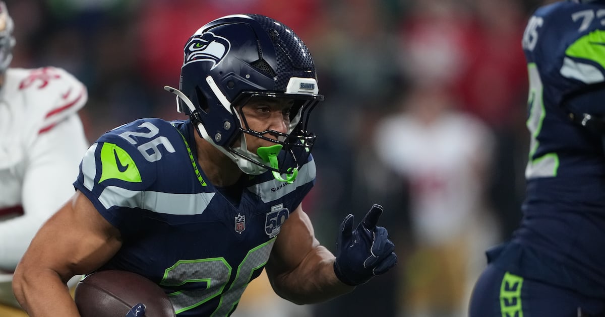 Seahawks' RB Charbonnet still on PUP list, out first four games