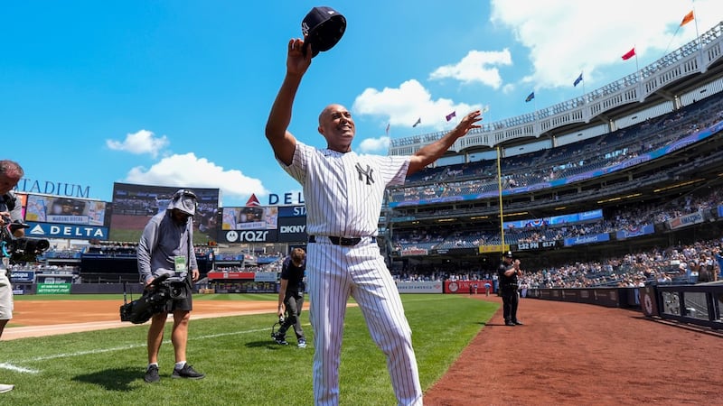 Rivera returns to Yankees Old-Timer’s Day after tearing Achilles last year