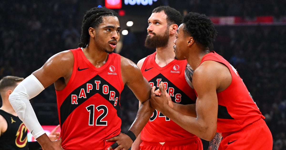 Raptors go down fighting, show promise in return to playoffs