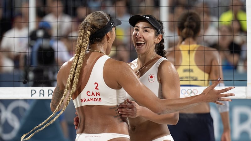 Canadian beach volleyball duo of Wilkerson, Humana-Paredes beat Brazilian team