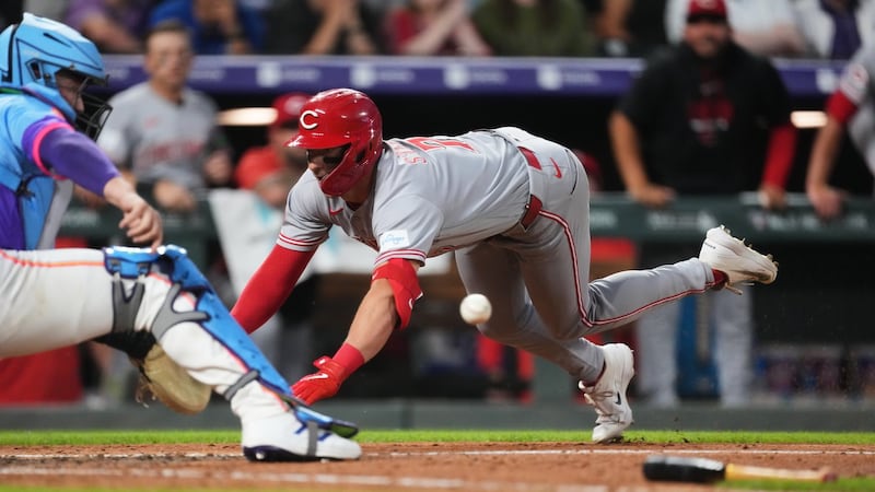 Steer’s inside-the-park homer sparks Reds’ win over Rockies
