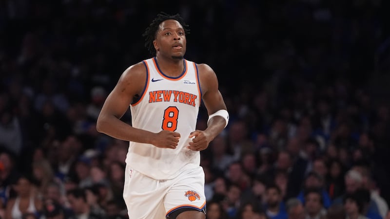 Knicks’ Anunoby out for Game 4 vs. 76ers with hamstring strain, remains day to day