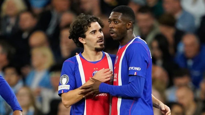 PSG outclass Man City as Doué, Dembélé lead way