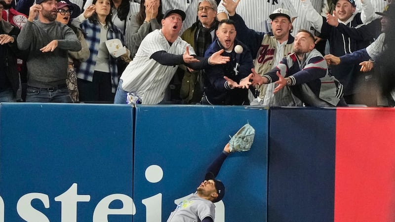Fan interference denies Volpe game-tying homer for Yankees in Game 3 of ALDS