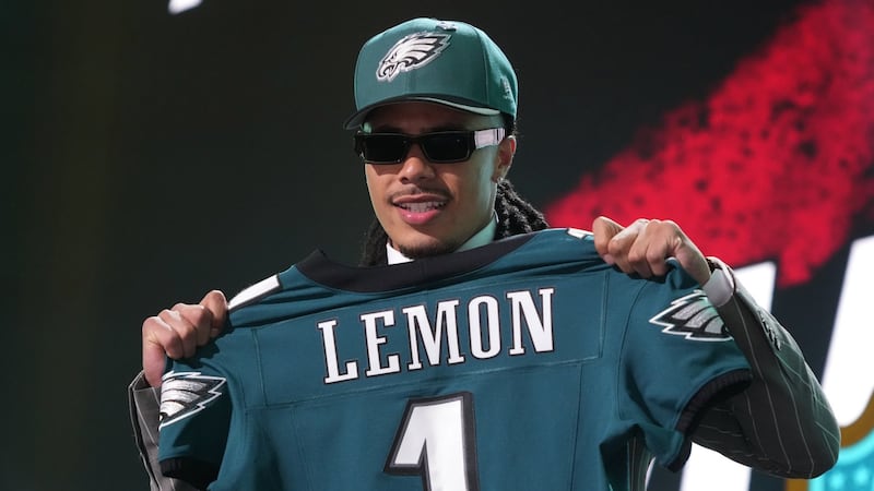 Eagles trade up for WR Lemon as Brown looms on the trading block