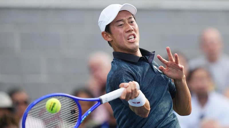 Japanese’s Sakamoto earns a US Open spot, but beats his retiring hero Nishikori to do it