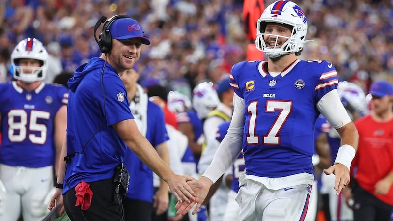Bills head to California facing several questions